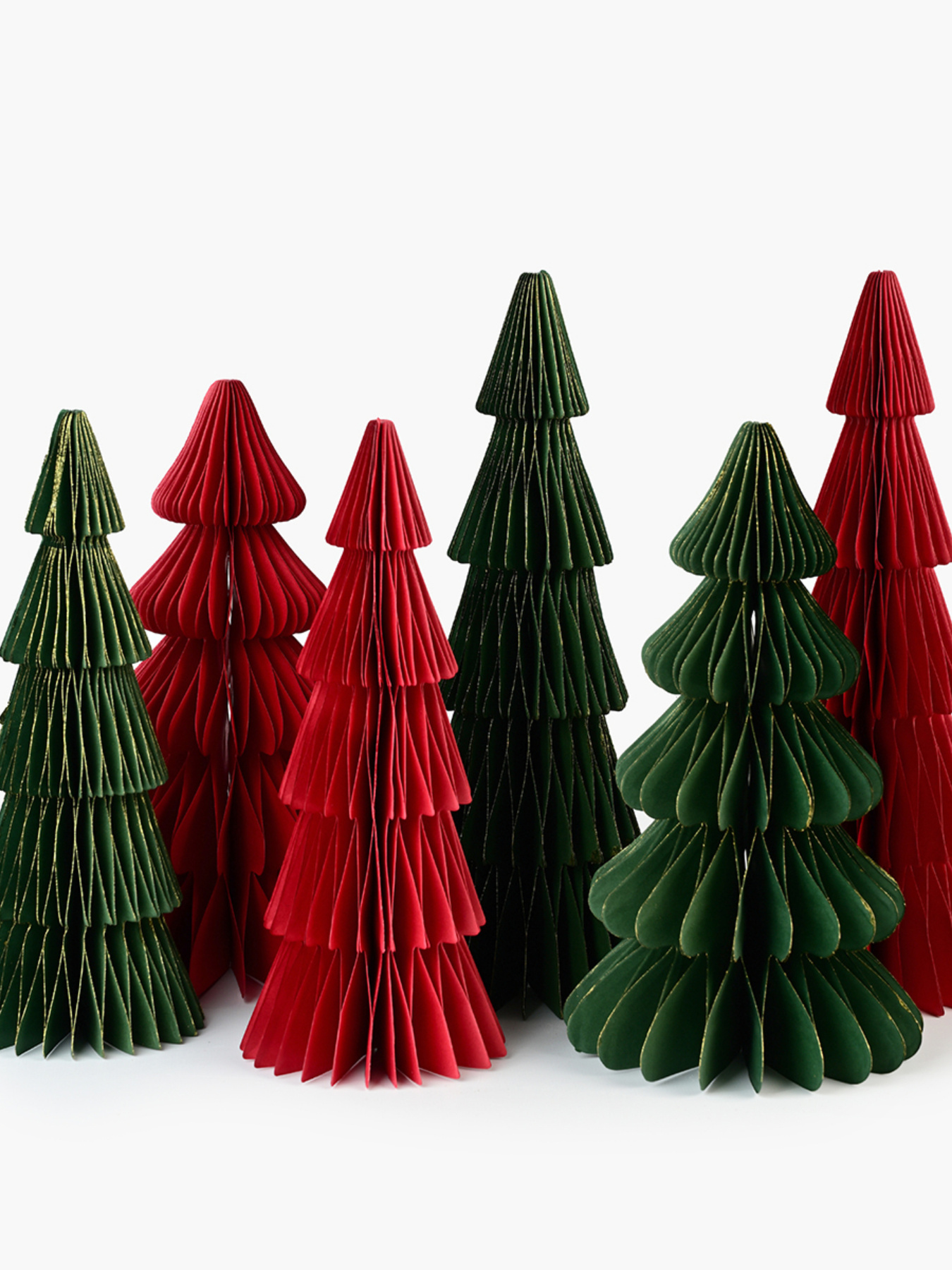 Елка декоративная бумажная MBM MY HOME модель DH-NY-92 DARK GREEN Фото