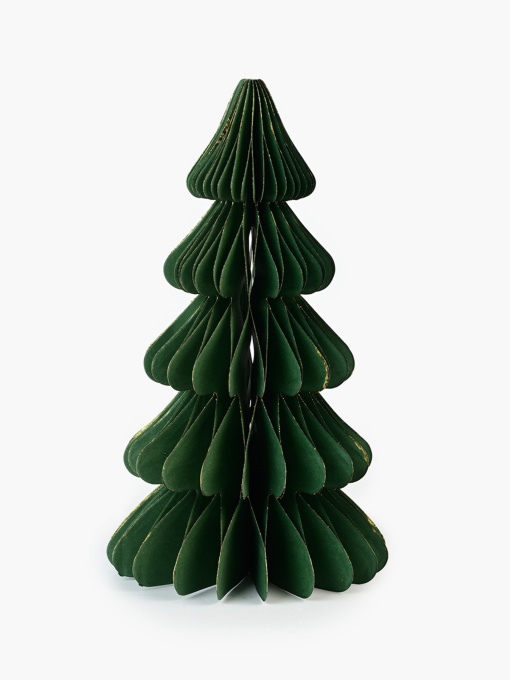 Елка декоративная бумажная MBM MY HOME модель DH-NY-92 DARK GREEN Фото