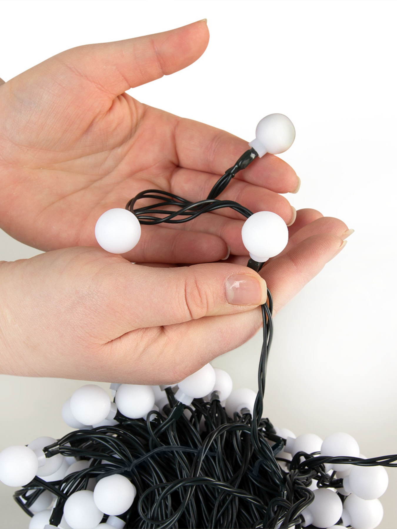 Лента светодиодная "Шарики" теплый свет MBM MY HOME модель DH-LAMP-06 WARM WHITE Фото