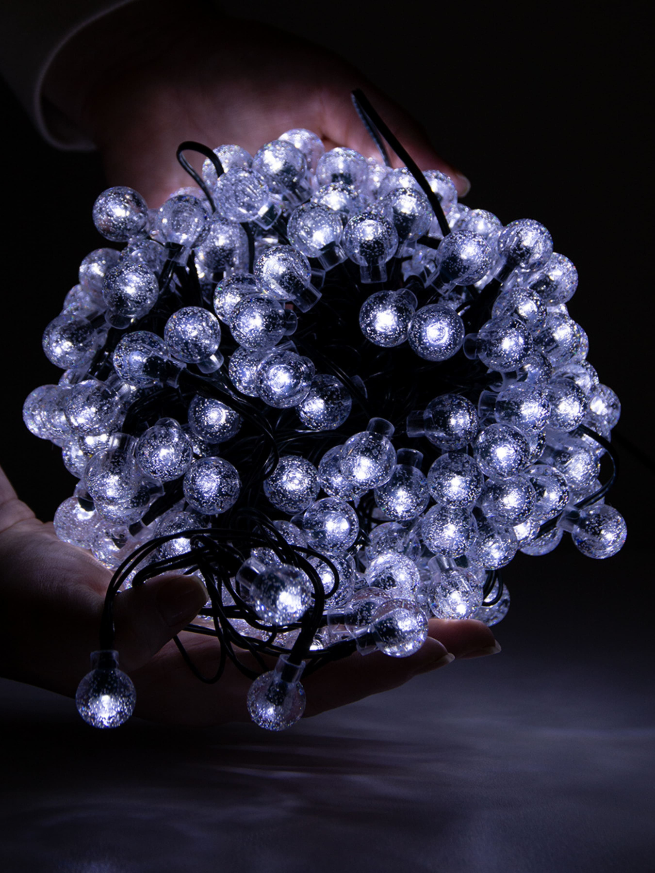 Лента светодиодная "Шарики" холодный свет MBM MY HOME модель DH-LAMP-10 WHITE Фото