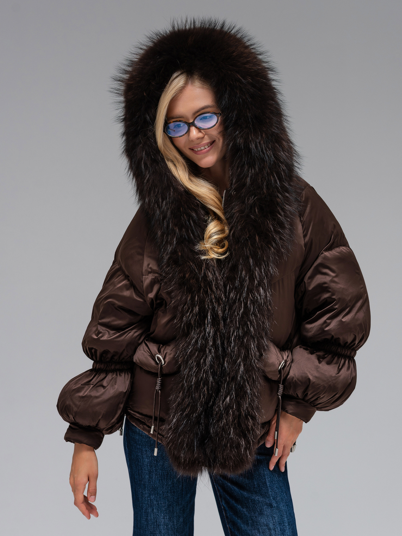 Пуховик Vo-Tarun Модель 909-chokol Фото