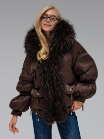 Пуховик Vo-Tarun Модель 909-chokol Фото