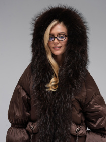 Пуховик Vo-Tarun Модель 909-chokol Фото