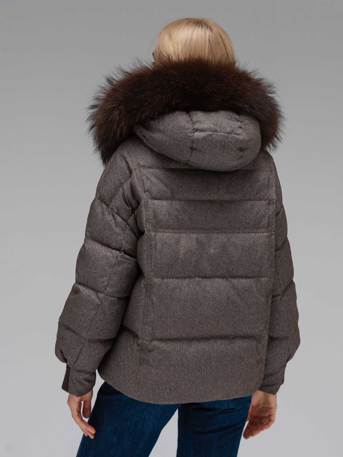 Пуховик Vo-Tarun модель 175-melang Пуховик Vo-Tarun модель 175-melang Фото