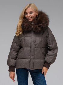 Пуховик Vo-Tarun модель 175-melang Пуховик Vo-Tarun модель 175-melang Фото