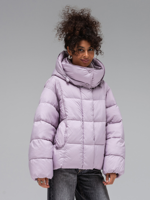 Зимняя куртка VIVA WEAR модель 0583-lavanda Фото