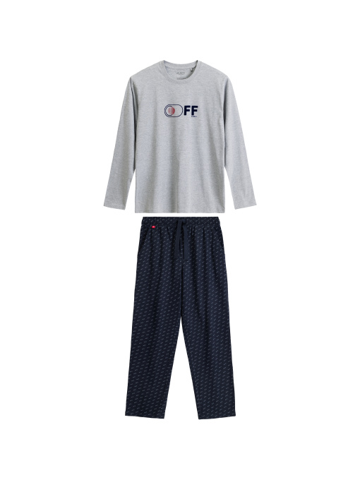 Пижама Atlantic модель NMP-390_SZMJ_GRA Фото