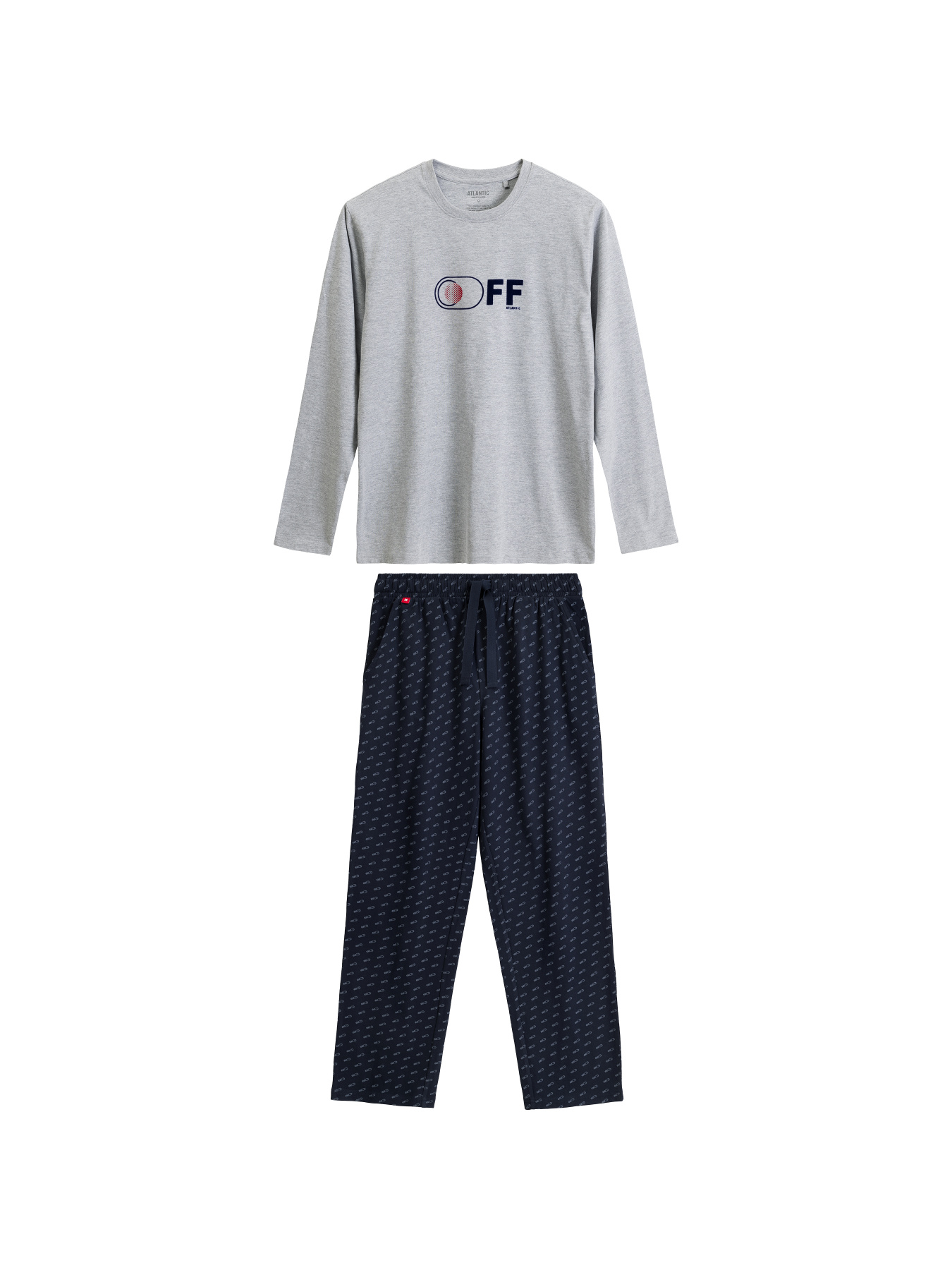 Пижама Atlantic модель NMP-390_SZMJ_GRA Пижама Atlantic модель NMP-390_SZMJ_GRA Фото