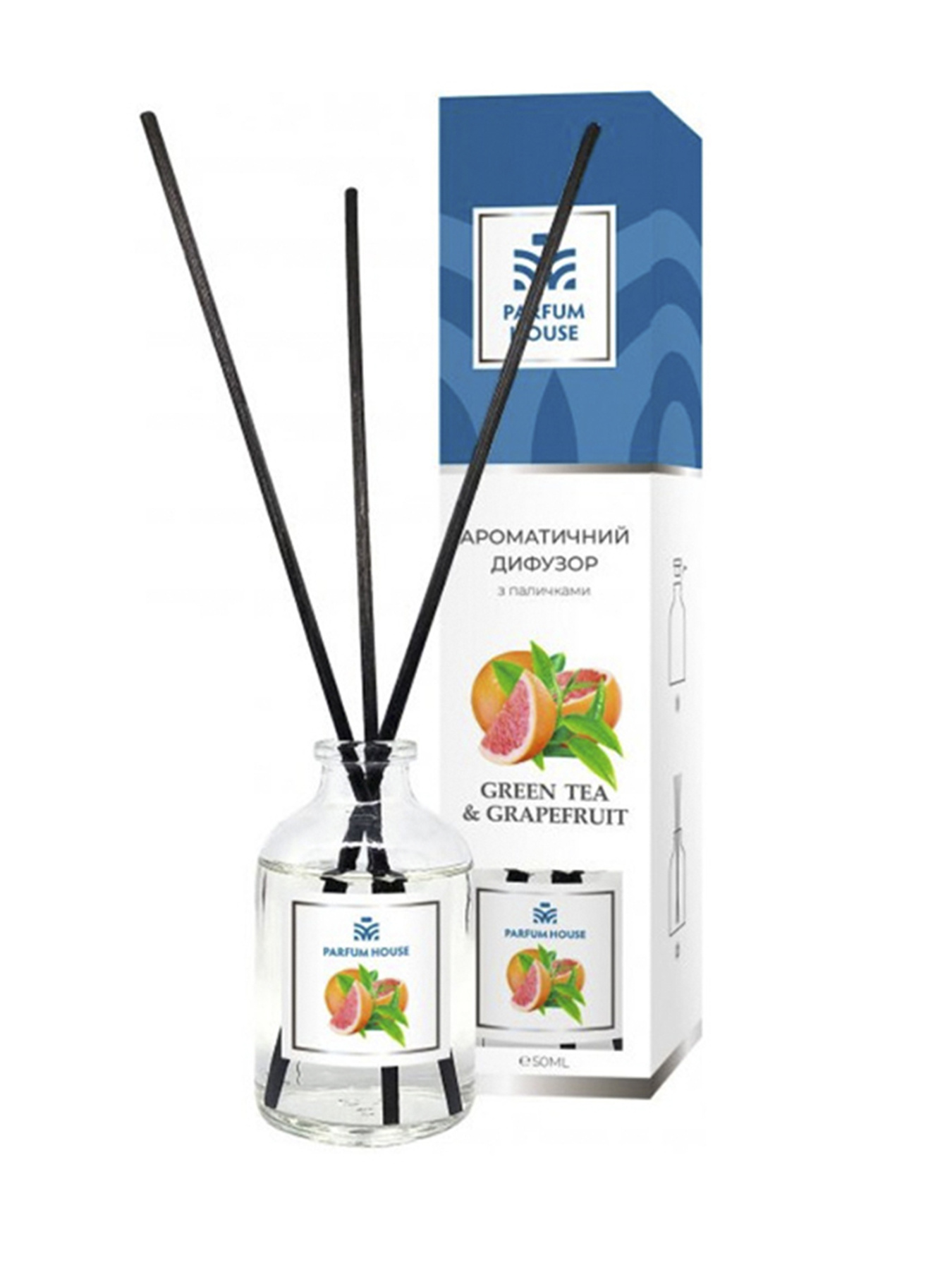 Аромадиффузор Parfum House Зеленый чай и Грейпфрут Parfum House модель ЦБ-00237184 Фото