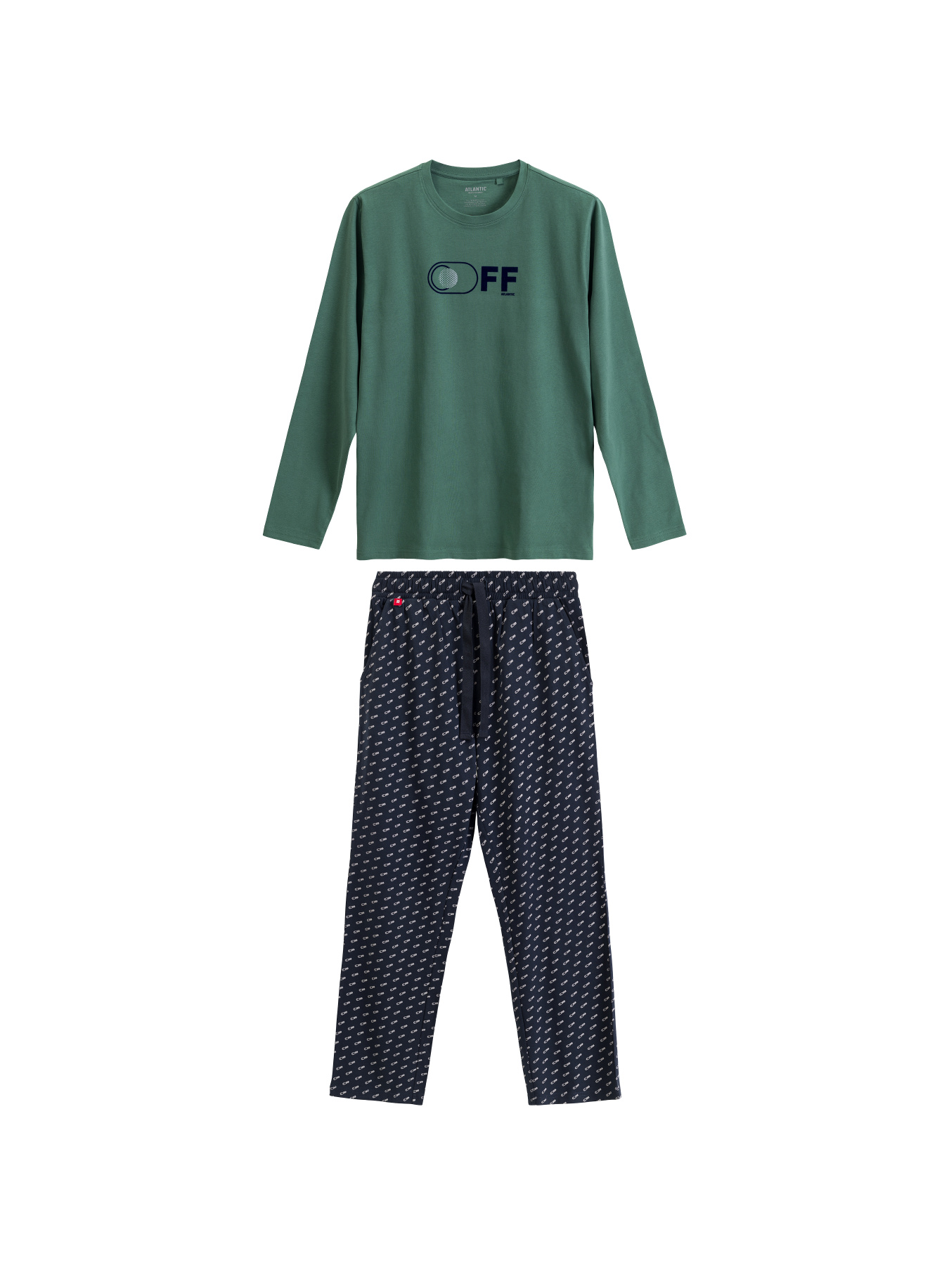 Пижама Atlantic модель NMP-390_ZIE_GRA Фото