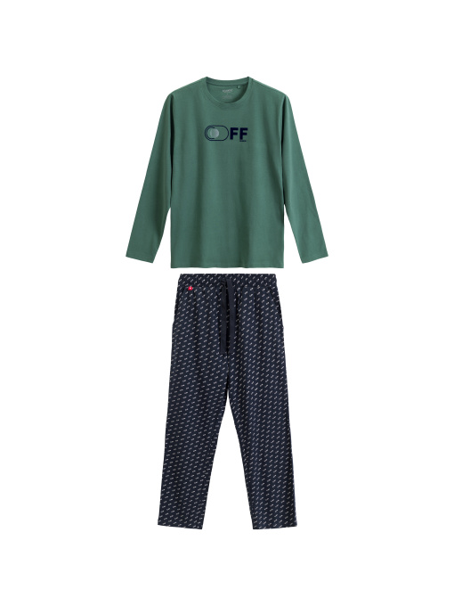 Пижама Atlantic модель NMP-390_ZIE_GRA Фото