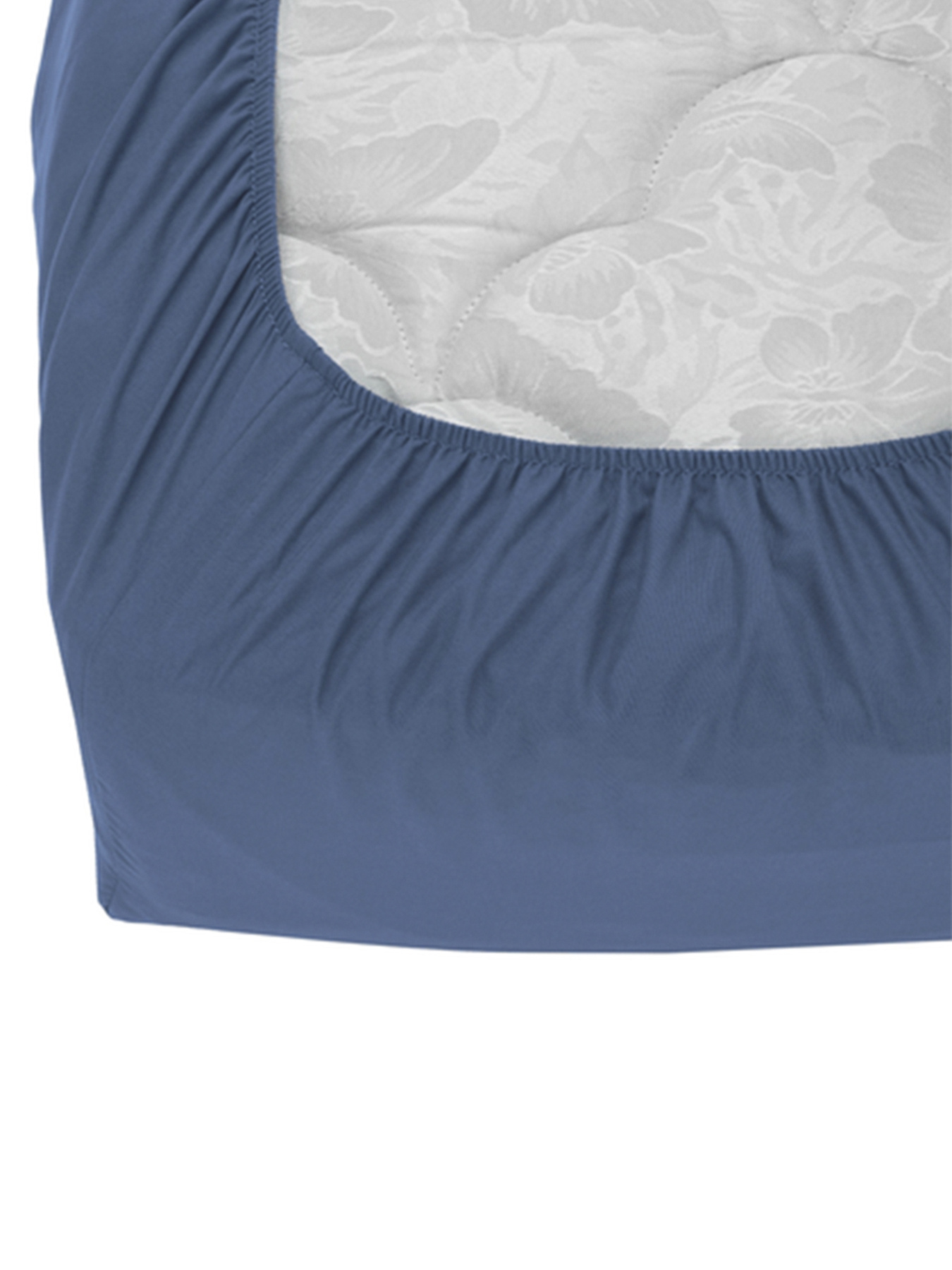 Простирадло на гумці колір синій SOHO модель ЦБ-00249475 Фото