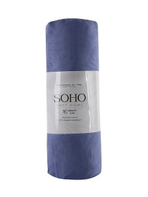 Простирадло на гумці колір синій SOHO модель ЦБ-00249475 Фото