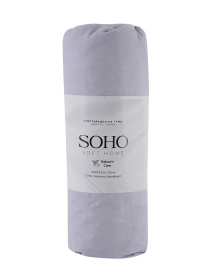 Простирадло на гумці колір сірий SOHO модель ЦБ-00249476 Фото