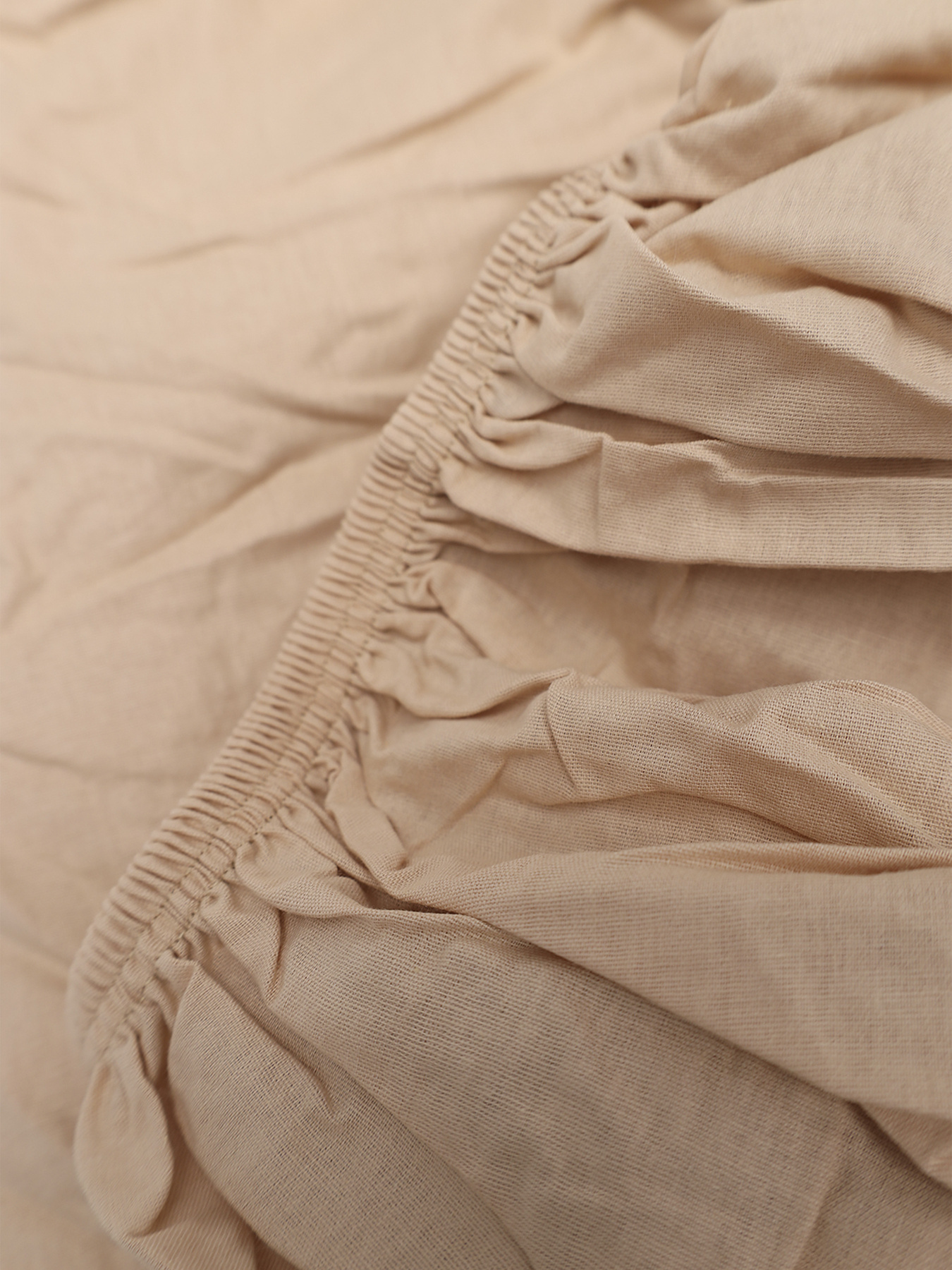 Простирадло на гумці колір бежевий SOHO модель ЦБ-00249477 Простирадло на гумці колір бежевий SOHO модель ЦБ-00249477 Фото