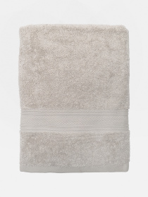 Рушник махровий Dense Smoke колір світло-сірий SOHO модель ЦБ-00261733 Фото