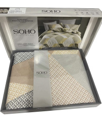 Комплект постільної білизни півтораспальний - Geometry колір різнокольоровий SOHO модель ЦБ-00261744 Фото