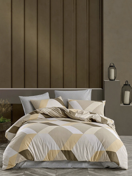 Комплект постільної білизни півтораспальний - Geometry колір різнокольоровий SOHO модель ЦБ-00261744 Фото