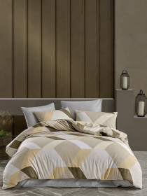 Комплект постільної білизни півтораспальний - Geometry колір різнокольоровий SOHO модель ЦБ-00261744 Фото