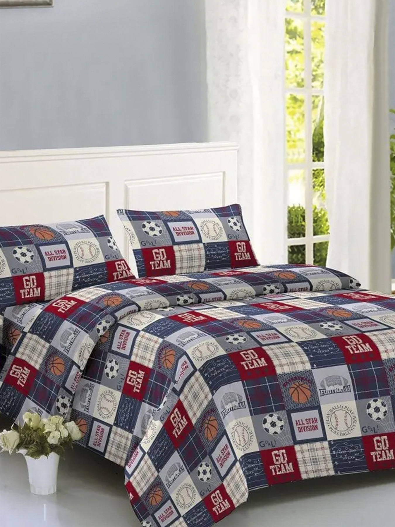 Комплект постільної білизни Полуторний Go Team SOHO модель ЦБ-00268160 Фото