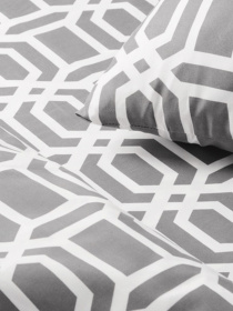 Комплект постільної білизни Євро - Geometria Grey SOHO модель ЦБ-00272908 Фото