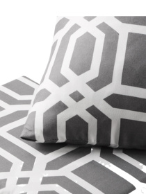 Комплект постільної білизни Євро - Geometria Grey SOHO модель ЦБ-00272908 Фото