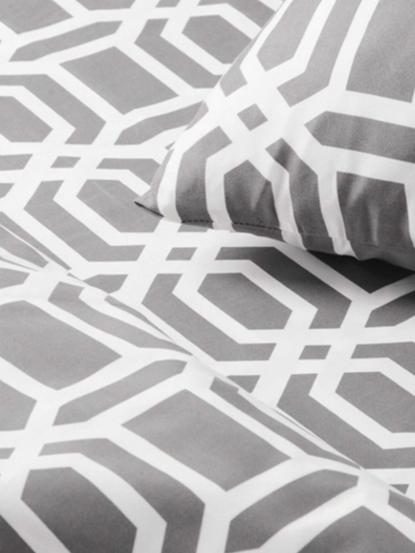 Комплект постільної білизни Євро - Geometria Grey SOHO модель ЦБ-00272908 Фото