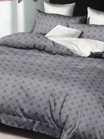 Комплект постільної білизни Євро - Lounge Luigi Grey SOHO модель ЦБ-00272916 Фото