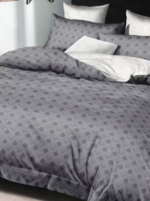 Комплект постільної білизни Євро - Lounge Luigi Grey SOHO модель ЦБ-00272916 Фото