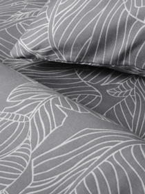Комплект постільної білизни двоспальний - Leaves Grey SOHO модель ЦБ-00272925 Фото