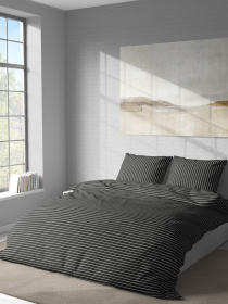 Постільна білизна Преміум колір чорний LeLit модель ЦБ-00277702 Фото