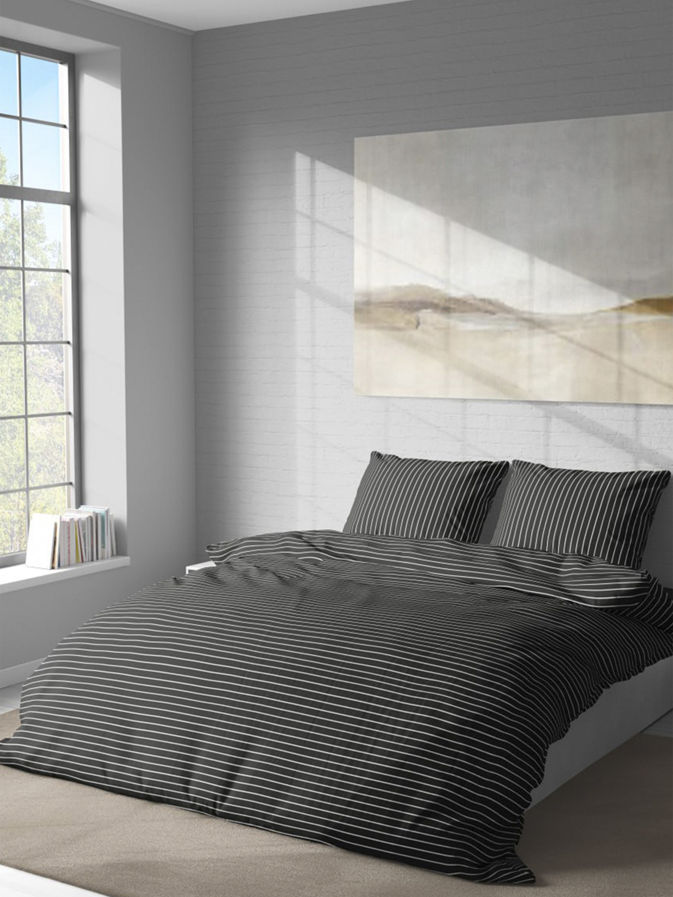 Постільна білизна Преміум колір чорний LeLit модель ЦБ-00277702 Постільна білизна Преміум колір чорний LeLit модель ЦБ-00277702 Фото