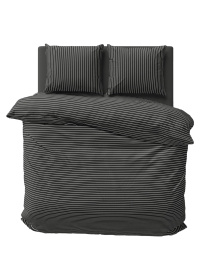 Постільна білизна Преміум колір чорний LeLit модель ЦБ-00277702 Постільна білизна Преміум колір чорний LeLit модель ЦБ-00277702 Фото