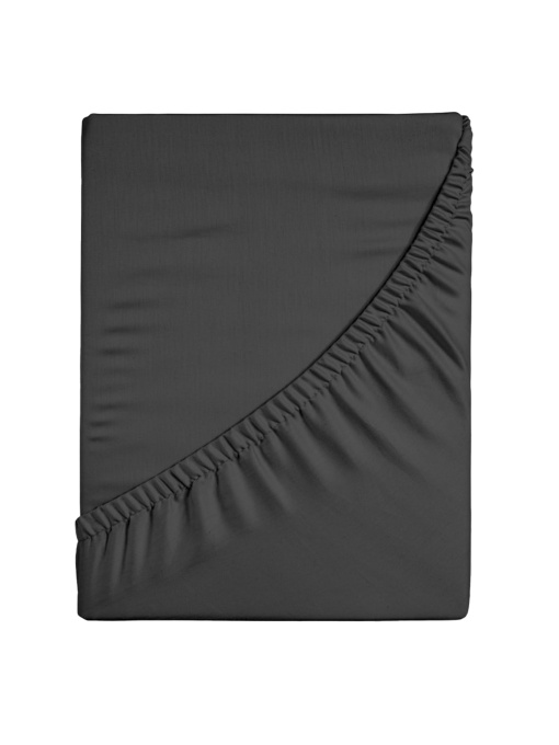 Простынь на резинке  цвет черный LeLit модель ЦБ-00277712 Фото
