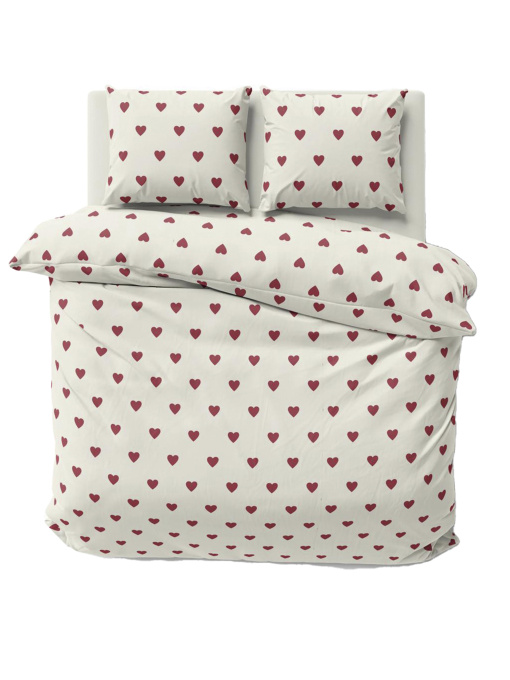 Постільна білизна Преміум колір молочний LeLit модель ЦБ-00277716 Фото