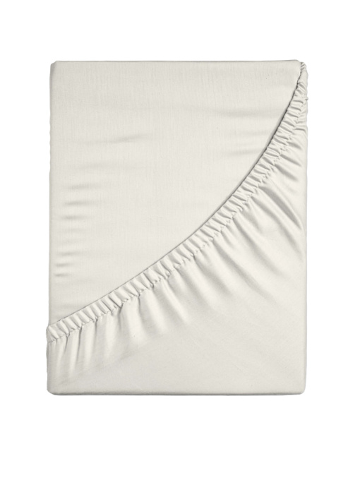 Простыня на резинке - Премиум цвет молочный LeLit модель ЦБ-00277726 Фото