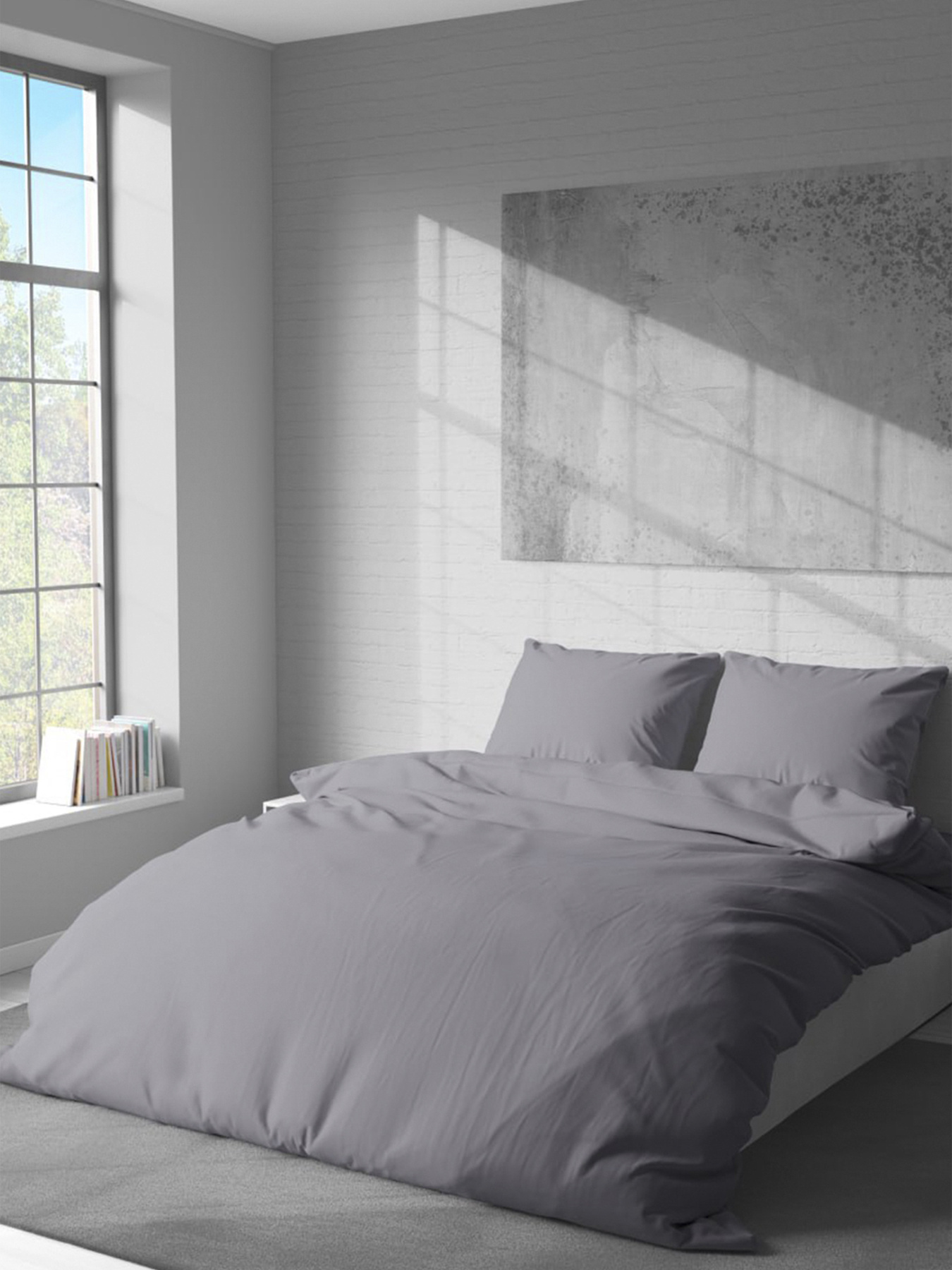 Постільна білизна колір графіт LeLit модель ЦБ-00277728 Постільна білизна колір графіт LeLit модель ЦБ-00277728 Фото