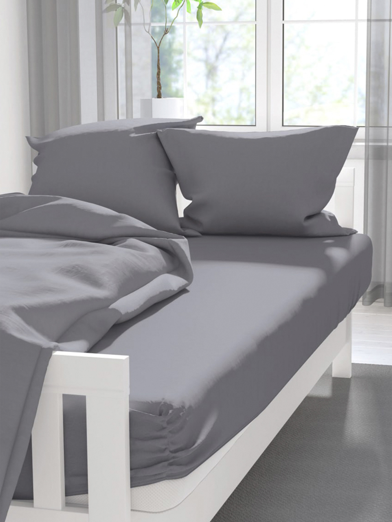 Наволочка цвет графитовый LeLit модель ЦБ-00277736 Наволочка цвет графитовый LeLit модель ЦБ-00277736 Фото