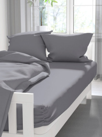 Наволочка цвет графитовый LeLit модель ЦБ-00277736 Наволочка цвет графитовый LeLit модель ЦБ-00277736 Фото