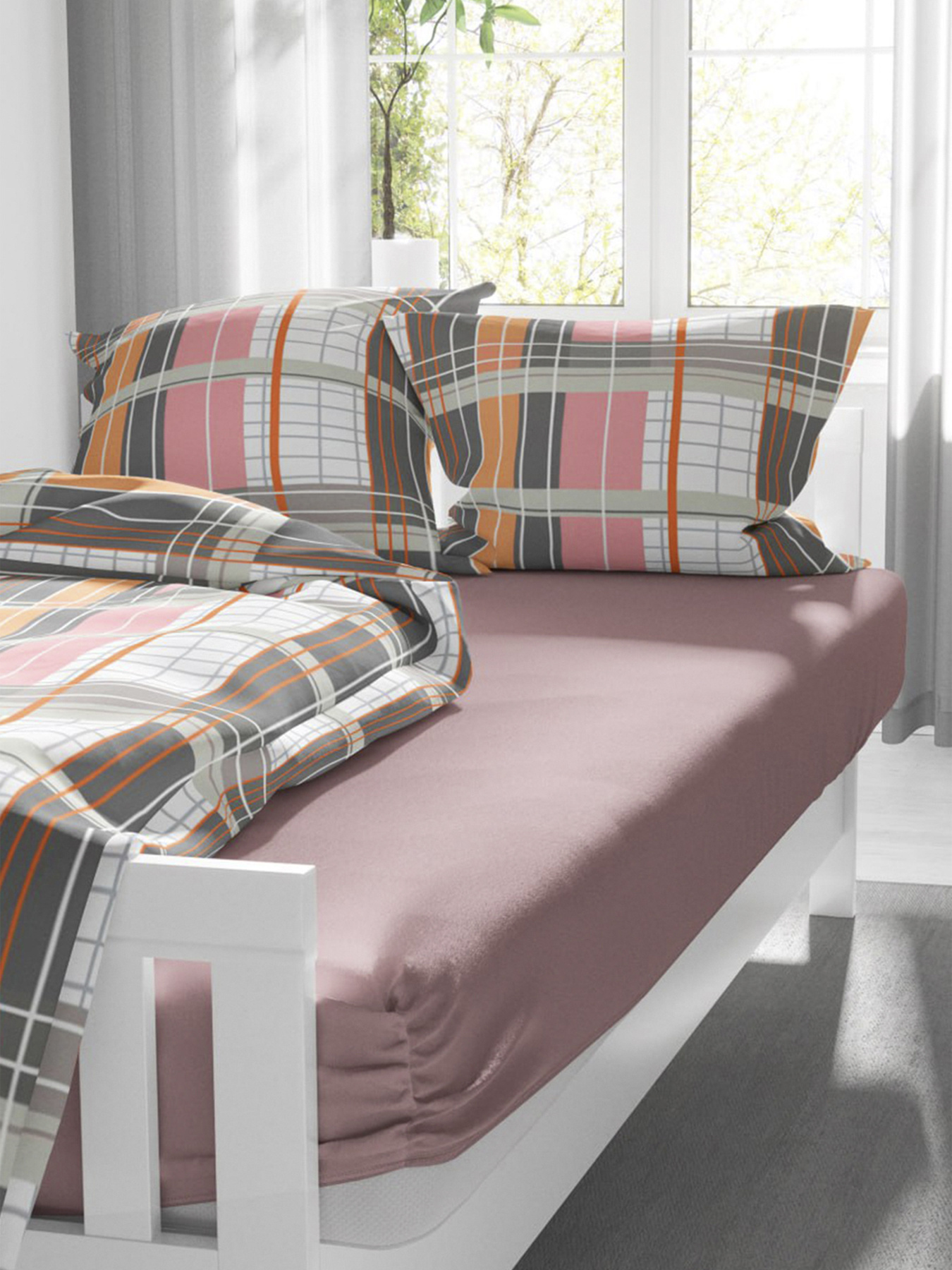 Простынь на резинке цвет бежевый LeLit модель ЦБ-00277763 Фото