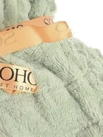 Набор полотенец 2 шт., микрофибра Green цвет зеленый SOHO модель ЦБ-00281540 Набор полотенец 2 шт., микрофибра Green цвет зеленый SOHO модель ЦБ-00281540 Фото