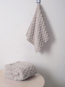 Текстильний банний набір, мікрофібра Sote Grey колір сірий 2 шт SOHO модель ЦБ-00281541 Фото