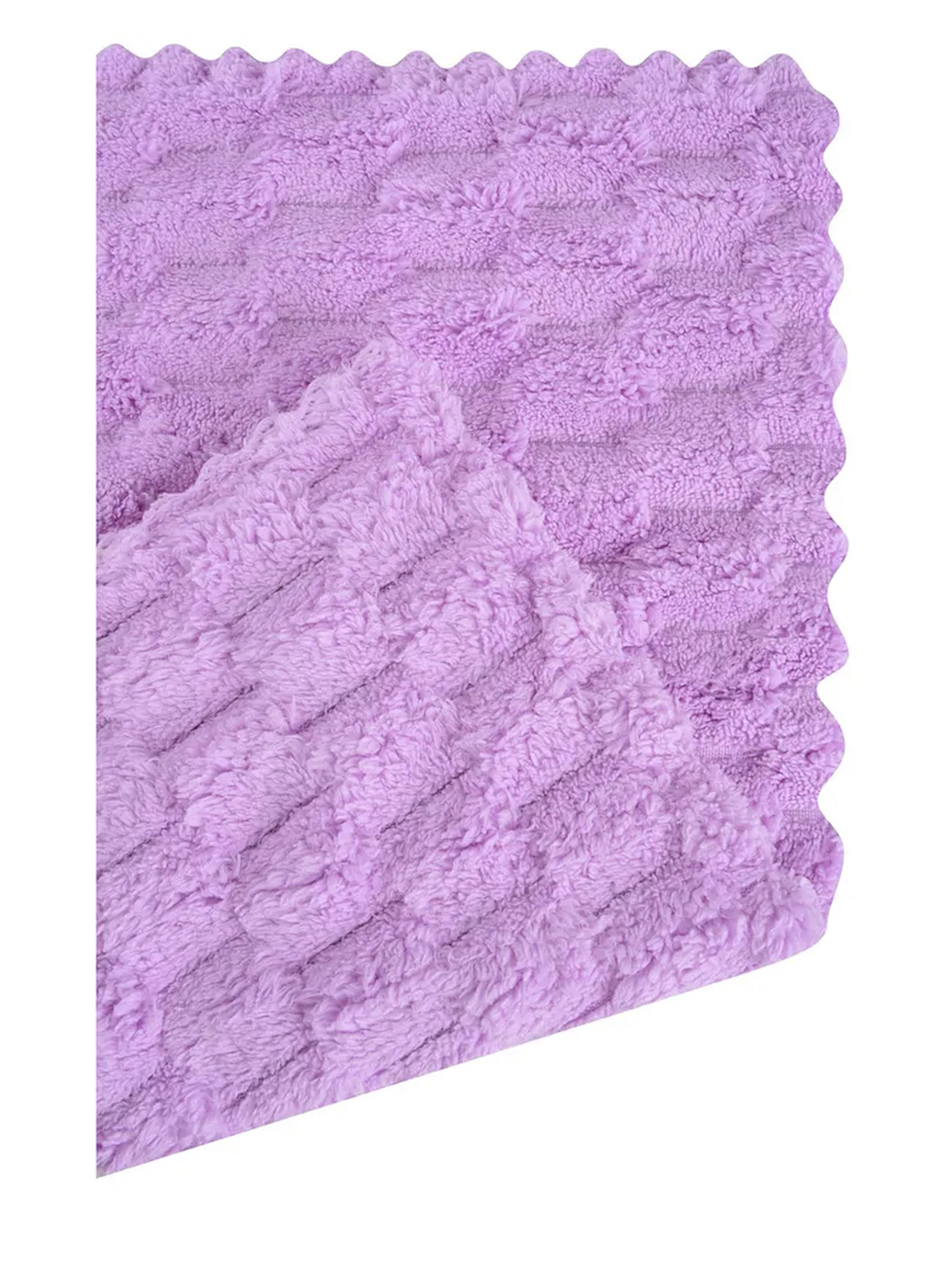 Текстильный банный набор, микрофибра Sote Lilac цвет розовый 2 шт SOHO модель ЦБ-00281542 Фото