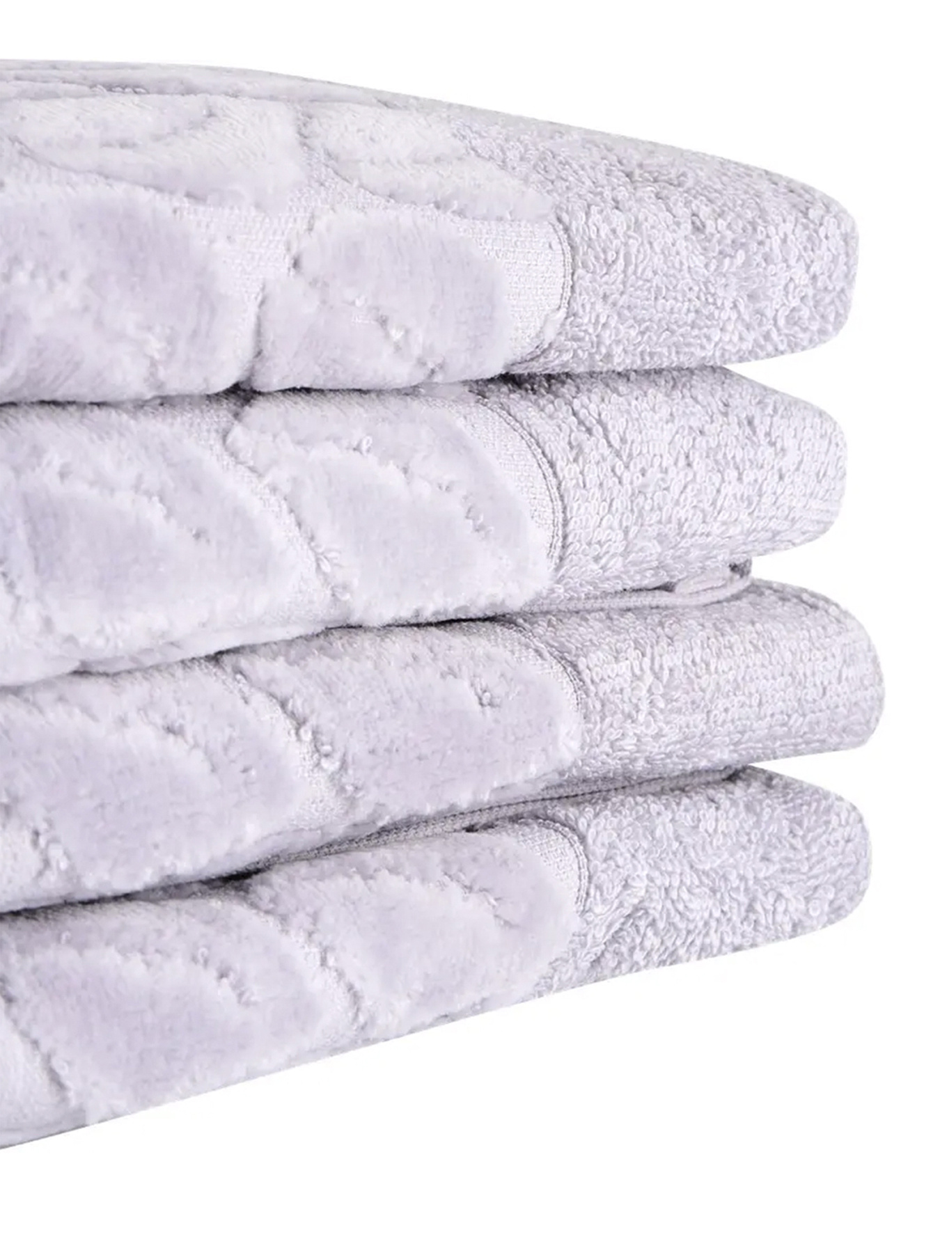 Рушник 100% бавовна Leaves Gray колір сірий SOHO модель ЦБ-00281550 Фото