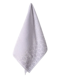 Текстильный банный набор, 100% хлопок Leaves Gray 2 шт. цвет серый SOHO модель ЦБ-00281552 Текстильный банный набор, 100% хлопок Leaves Gray 2 шт. цвет серый SOHO модель ЦБ-00281552 Фото