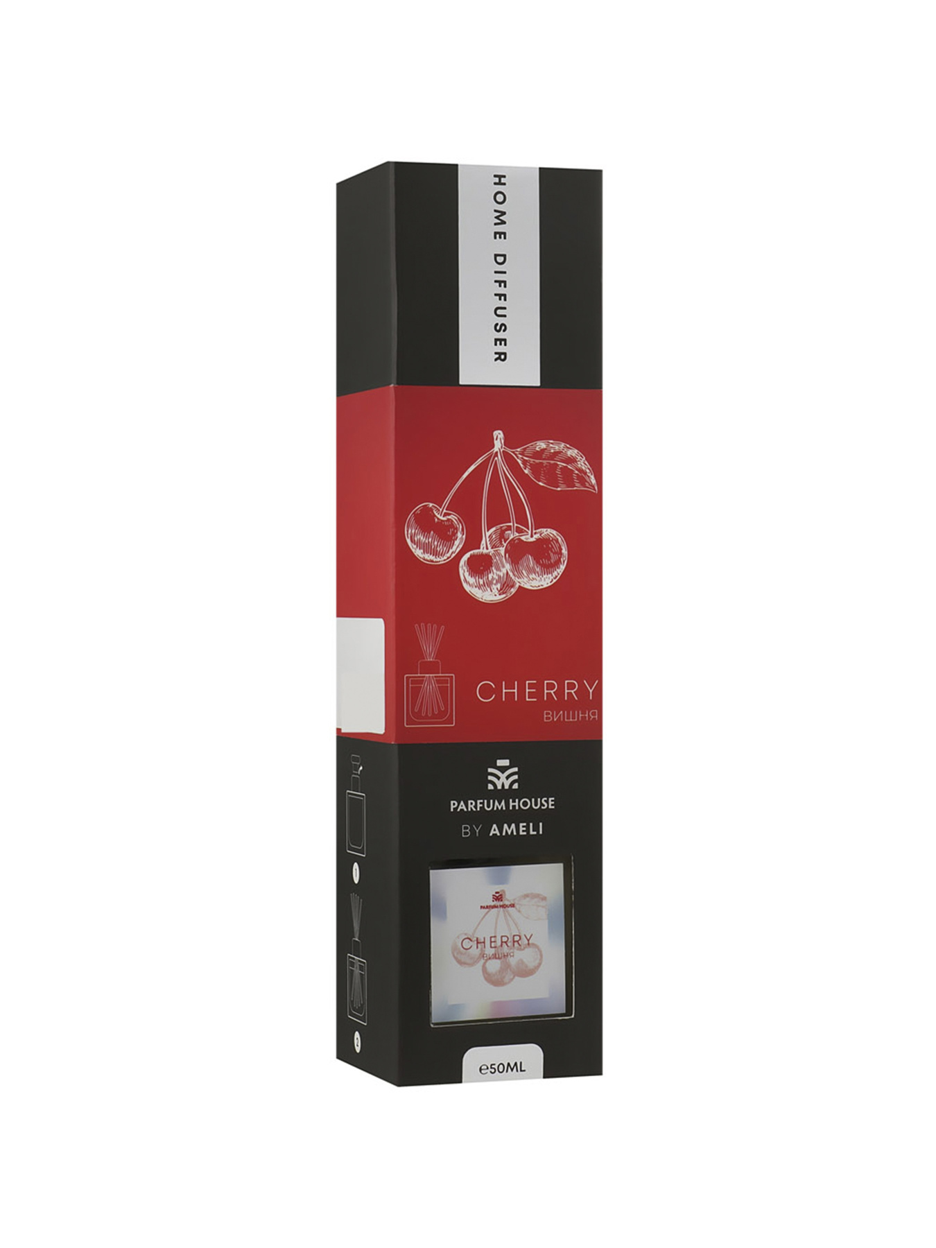 Диффузор Вишня цвет разноцветный Parfum House модель ЦБ-00169462 Фото