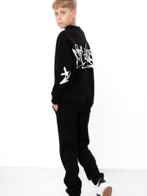 Спортивный костюм Носи своє модель 6396-025-33-chornij-stay Фото