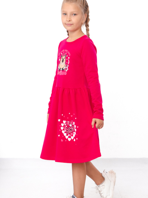 Платье мини Носи своє модель 6117-023-33-svtlo-malinovij-capybara Фото