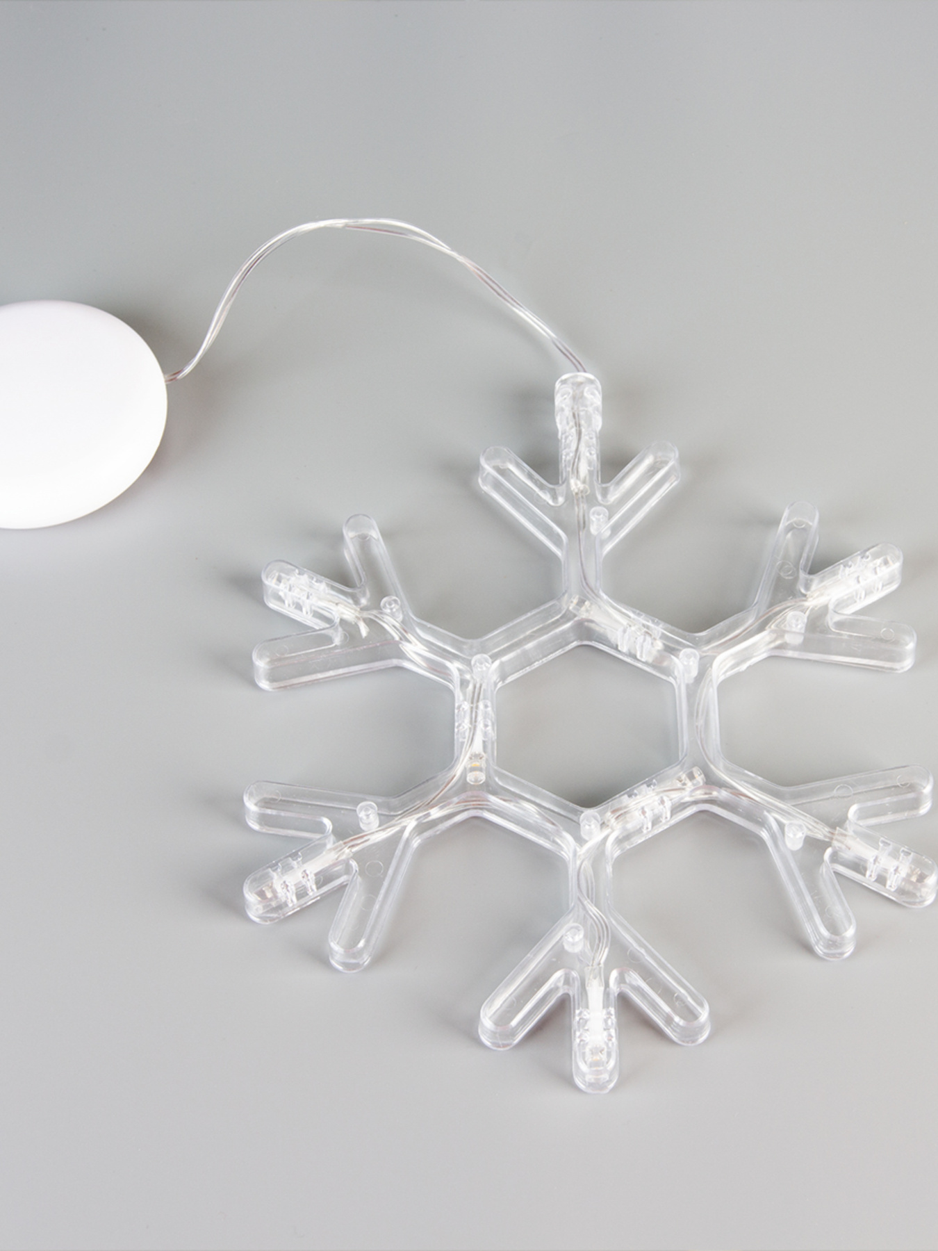 Игрушка светодиодная "Снежинка" на батарейках MBM HOME модель DH-NY-86 T Фото