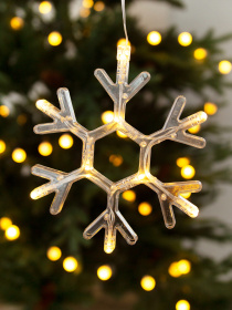 Игрушка светодиодная "Снежинка" на батарейках MBM HOME модель DH-NY-86 T Игрушка светодиодная "Снежинка" на батарейках MBM HOME модель DH-NY-86 T Фото